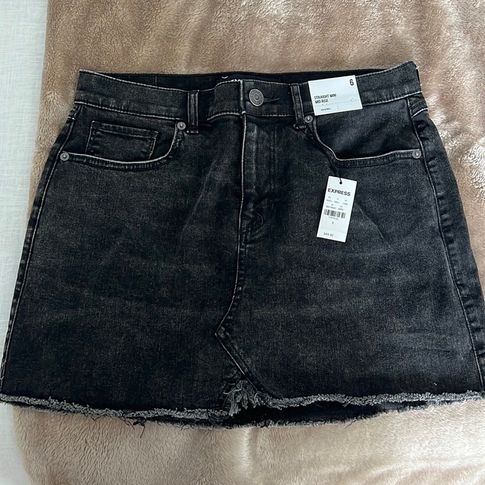 Women’s Express Straight Mini Skirt